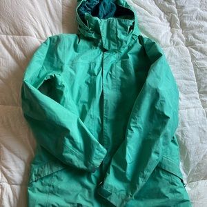 Patagonia Snowbelle aqua jacket size large